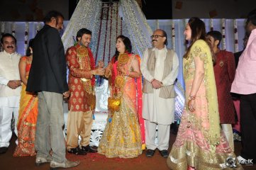 Celebs at Jaya Prada Sister Son Engagement
